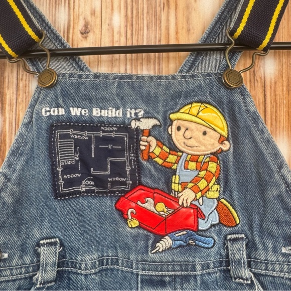 Bob the Builder Toddlers Overall Shorts - Picture 3 of 6